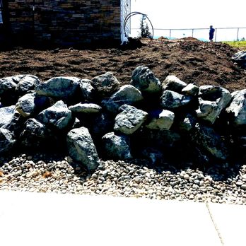 Augusta Lawncare Services - Piles of rocks are not walls - Tree Services Near Me - Bellingham, Washington Augusta Lawncare Services - Piles of rocks are not walls - Tree Services Near Me - Bellingham, Washington