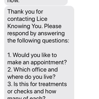 Lice Knowing You - How you make an appointment. - Lice Services Near Me - Seattle, Washington Lice Knowing You - How you make an appointment. - Lice Services Near Me - Seattle, Washington