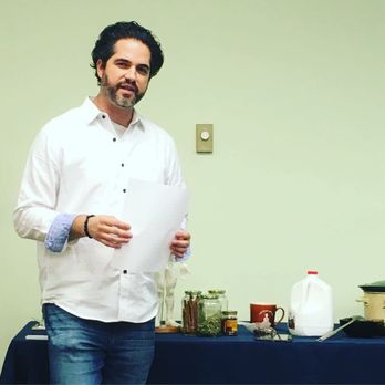 Fred Russo, DAOM EAMP - Teaching a class on how to make Indian inspired Chai. - Acupuncture Near Me - Seattle, Washington Fred Russo, DAOM EAMP - Teaching a class on how to make Indian inspired Chai. - Acupuncture Near Me - Seattle, Washington