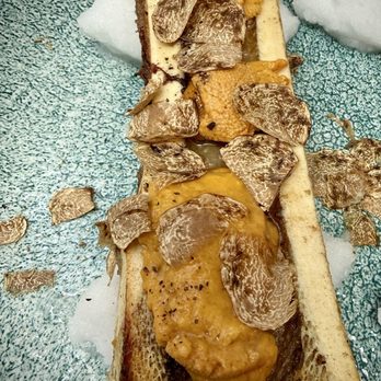 Sistina - Bone marrow with uni and truffles - Italian Near Me - New York, New York Sistina - Bone marrow with uni and truffles - Italian Near Me - New York, New York