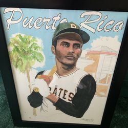Kennedy Gallery & Studios - Originally artwork Roberto Clemente  My husband loved it!