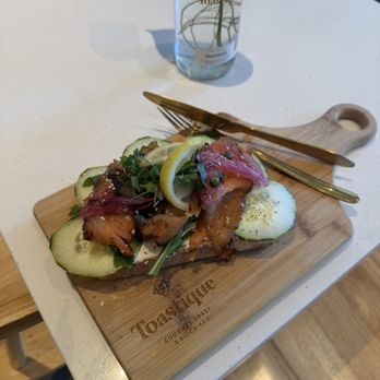 Toastique - Smoked Salmon Toast - Coffee & Tea Near Me - Ladera Ranch, California