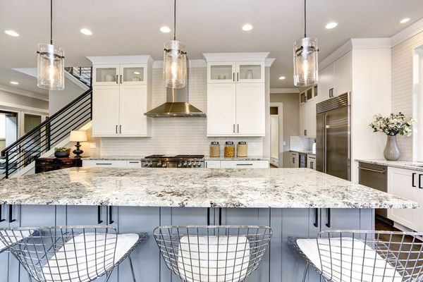 Premium Kitchen Remodel - Elevated kitchen transformation. Captivating beautiful cabinets, premium stone countertop. Pure culinary elegance