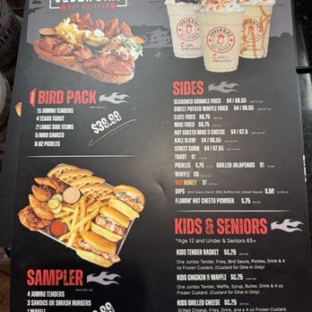 Urban Bird Hot Chicken - Menu - Chicken Shop Near Me - Cypress, Texas