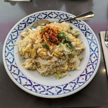 Pineapple Thai - Soft shell crab fried rice - Thai Near Me - Cupertino, California