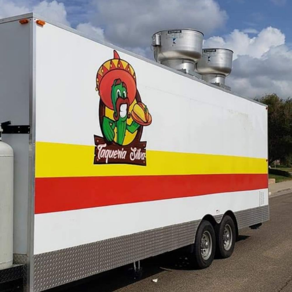Outside of trailer Outside of trailer