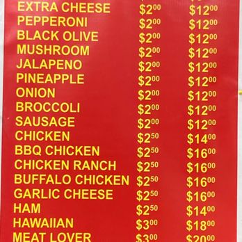4 Boy 99 Cent Pizza - Menu - Pizza Near Me - New York, New York 4 Boy 99 Cent Pizza - Menu - Pizza Near Me - New York, New York