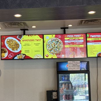 Pizza Twist - The menu - Pizza Near Me - Irving, Texas