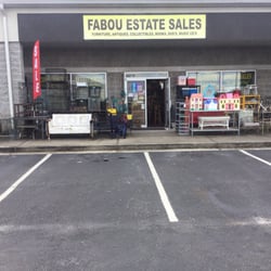 Fabou Estate Sales - Front of the store.