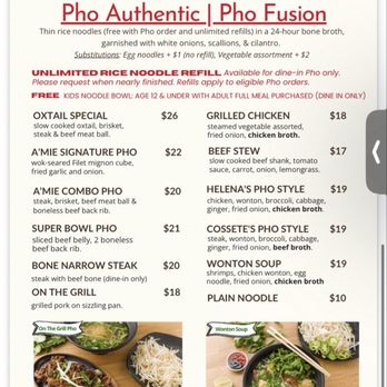 Pho A'mie - Vietnamese Near Me - Fullerton, California