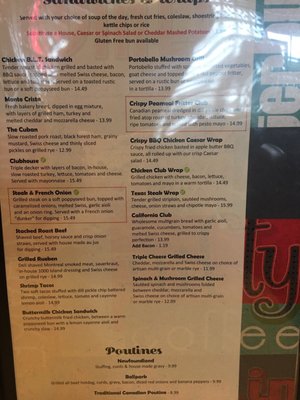 Menu photo 4 Melanie Pringle's Restaurants Whitby, ON