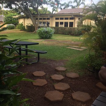 Anuenue Cafe - The sitting/dining area, small space but very relaxing vibe. - Cafes Near Me - Koloa, Hawaii