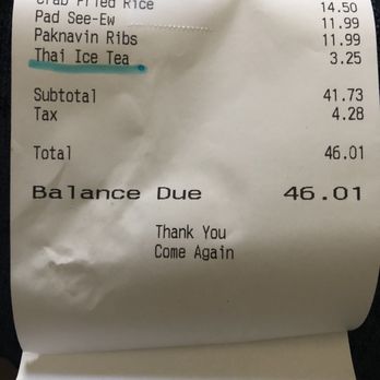 Panvimarn Thai Cuisine - What I was charged compared to the previous pictures of the google online prices. - Thai Near Me - Long Beach, California Panvimarn Thai Cuisine - What I was charged compared to the previous pictures of the google online prices. - Thai Near Me - Long Beach, California