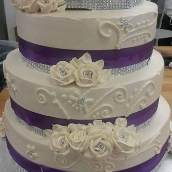 Miranda Bros Bakery - a three tiered wedding cake - Bakeries Near Me - Salem, Oregon Miranda Bros Bakery - a three tiered wedding cake - Bakeries Near Me - Salem, Oregon