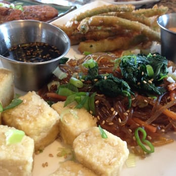 Stone Korean Kitchen - Veggie sampler - Korean Near Me - San Francisco, California Stone Korean Kitchen - Veggie sampler - Korean Near Me - San Francisco, California