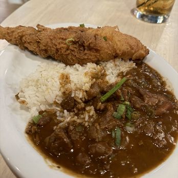Delacroix - Fried catfish & red beans - Seafood Near Me - New Orleans, Louisiana Delacroix - Fried catfish & red beans - Seafood Near Me - New Orleans, Louisiana