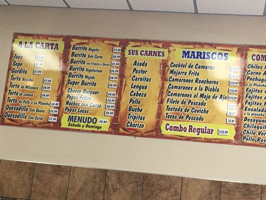 Menu photo 1 Tacos Don Chuy Los Angeles, CA Menu photo 1 Tacos Don Chuy Los Angeles, CA