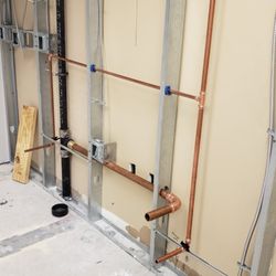 Talley Brothers Plumbing & Heating - Break room rough in