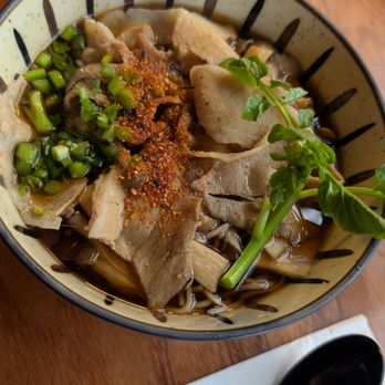 Kaimuki Shokudo - Pork and Mushroom Soba - Japanese Near Me - Honolulu, Hawaii Kaimuki Shokudo - Pork and Mushroom Soba - Japanese Near Me - Honolulu, Hawaii