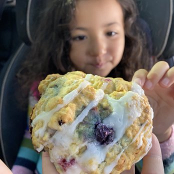 2 Queens Coffee - Berry Scone - Honey Near Me - Narrowsburg, New York