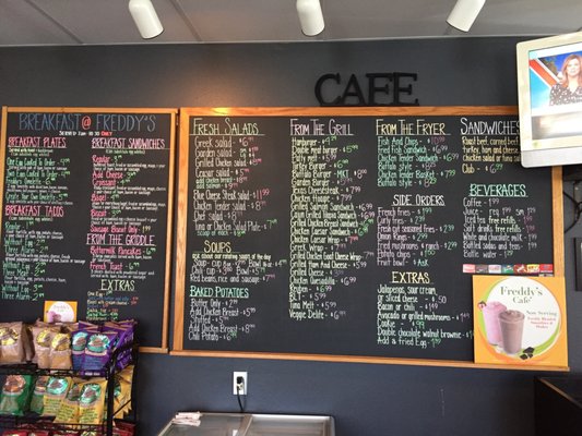 Menu photo 6 Freddy's Cafe Houston, TX