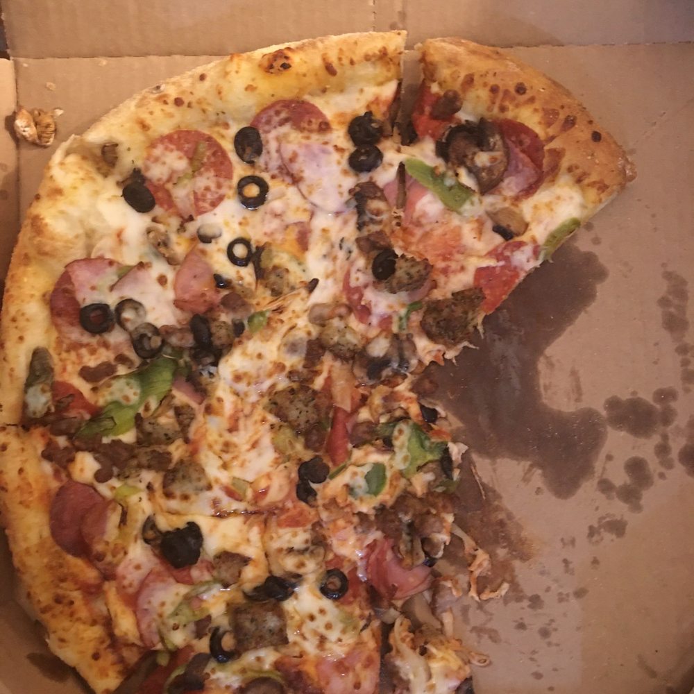 Domino's Pizza - THIS LARGE EXTRAVAGANZZA PIZZA HAD ALL THE TOPPING ON IT. - Pizza Near Me - Waipahu, Hawaii Domino's Pizza - THIS LARGE EXTRAVAGANZZA PIZZA HAD ALL THE TOPPING ON IT. - Pizza Near Me - Waipahu, Hawaii