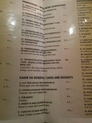 Menu photo 3 Højbro C Copenhagen, 84 Menu photo 3 Højbro C Copenhagen, 84