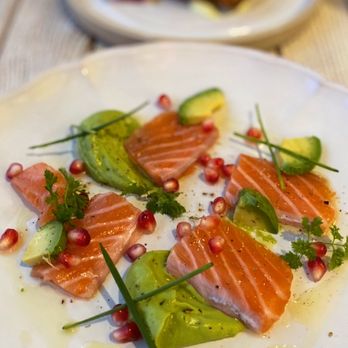 Cassava - King salmon Crudo - Cafes Near Me - San Francisco, California Cassava - King salmon Crudo - Cafes Near Me - San Francisco, California