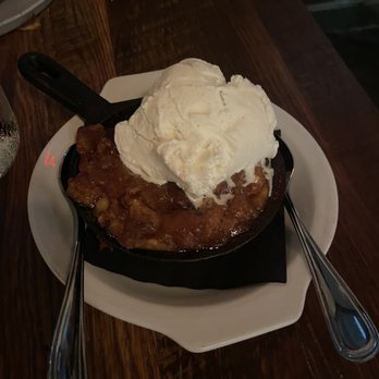 Kin Southern Table + Bar - Peach cobbler is a MUST OMG you WILL break your diet because there is no will power in the world that will allow you to not keep eating it - Soul Food Near Me - Providence, Rhode Island