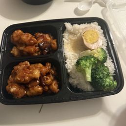 General Tso's Chicken Over Rice General Tso's Chicken Over Rice