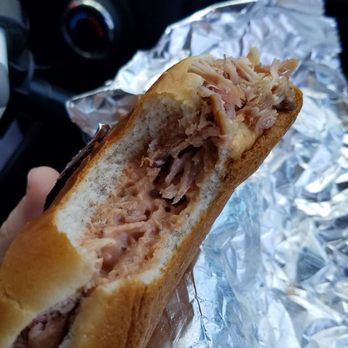 Red Pepper BBQ and Grill - Chopped Chicken Sandwich with Avants (mayo based) - Barbeque Near Me - Patterson, Georgia
