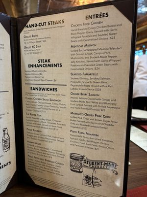 Menu photo 8 The Keeter Center Point Lookout, MO