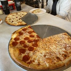 Karvelas Pizza - Half Cheese and Pepperoni