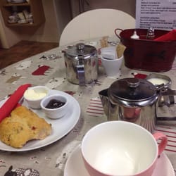 Nixon's Farm Shop - Pot of tea with extra hot water and a warm scone!
