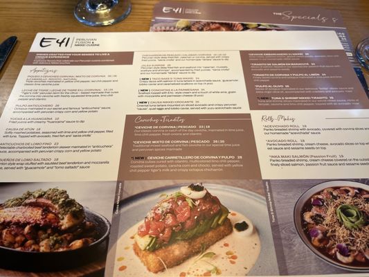 Menu photo 4 Embarcadero 41 Sunrise, FL