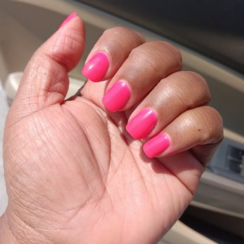Pink Polish - Beautiful hot pink!!! Thanks Nina! - Nail Salons Near Me - Seattle, Washington Pink Polish - Beautiful hot pink!!! Thanks Nina! - Nail Salons Near Me - Seattle, Washington