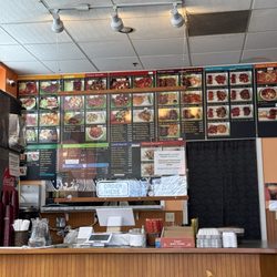 Modoo Teriyaki - Menu at the counter of Modoo Teriyaki