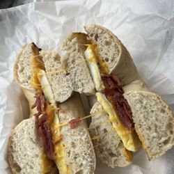 Valerio Coffee Roasters - Bacon, egg, and cheese