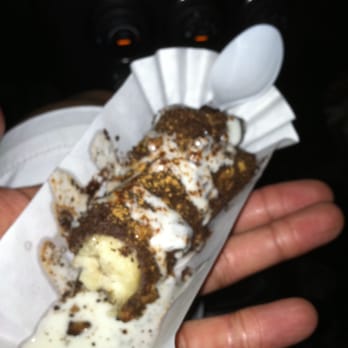 Bananarchy - Joe Banana with toffee and cinnamon - Desserts Near Me - Austin, Texas