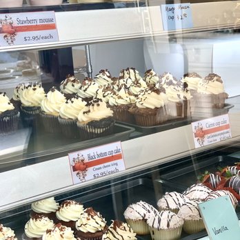 Ladyfingers Cakes - Inside display case - Bakeries Near Me - San Leandro, California Ladyfingers Cakes - Inside display case - Bakeries Near Me - San Leandro, California