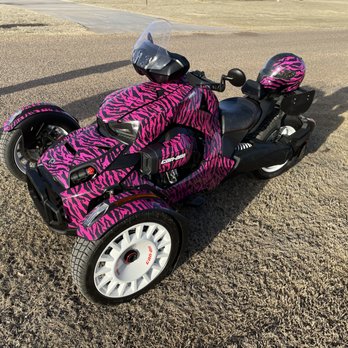 Viking Designs & Graphics - Can Am Ryker Rally Zebra PPF Kit - Vehicle Wraps Near Me - Lubbock, Texas Viking Designs & Graphics - Can Am Ryker Rally Zebra PPF Kit - Vehicle Wraps Near Me - Lubbock, Texas