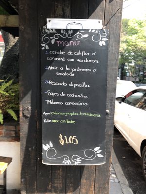 Menu photo 1 Turbera Culinaria México, D.F., DIF Menu photo 1 Turbera Culinaria México, D.F., DIF