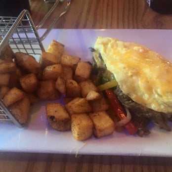 Cafe 25:35 - Philly Cheese Steak Omelette. *yum* - American Near Me - Buckeye, Arizona