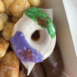 Licious Donuts and Kolaches - King cake donut!!