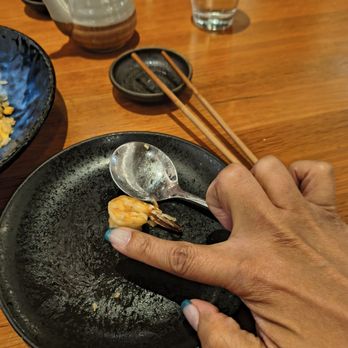 Yu or Mi Sushi - Look how small the "jumbo shrimp" are. - Sushi Bars Near Me - Las Vegas, Nevada