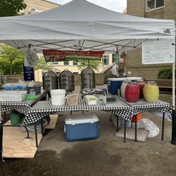 OHSU Farmer's Market - Tamales Poblanos Stand and Setup 10am-2pm