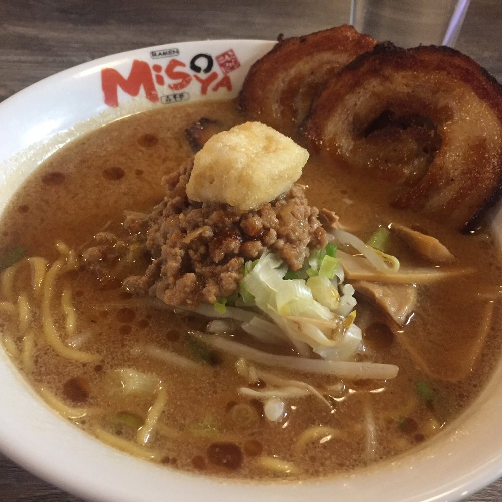 Misoya - Silver shiro ramen with pork belly - Ramen Near Me - Edmonton, Alberta Misoya - Silver shiro ramen with pork belly - Ramen Near Me - Edmonton, Alberta