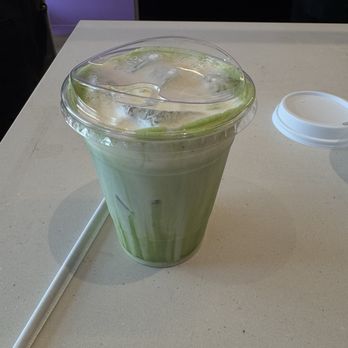 Dayglow - Matcha Lavender with cream top - Coffee & Tea Near Me - Los Angeles, California Dayglow - Matcha Lavender with cream top - Coffee & Tea Near Me - Los Angeles, California