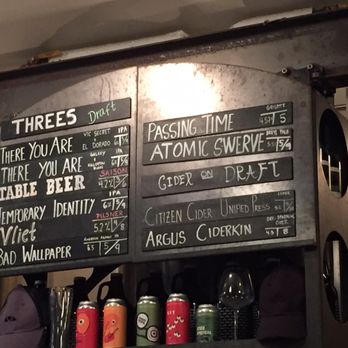 Threes Brewing - Threes own offerings. - Venues & Event Spaces Near Me - Brooklyn, New York
