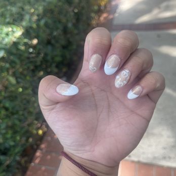 Rose Nails & Spa - one of the first sets since coming here (-: - Nail Salons Near Me